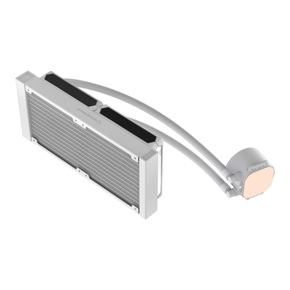 GAMEMAX IceBurg 240 Digital WH Liquid Cooler GAMEMAX IceBurg 240 Digital WH Liquid Cooler